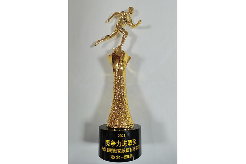 2021年一汽豐田競(jìng)爭(zhēng)力進(jìn)取獎(jiǎng)